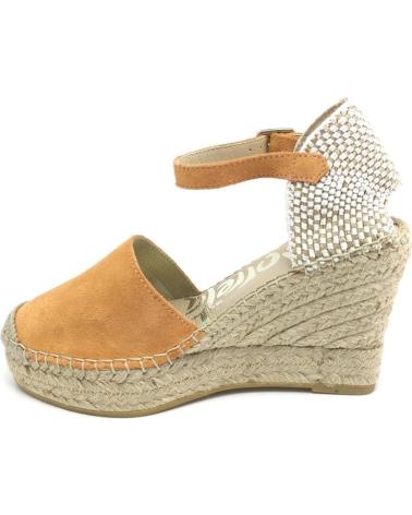 Sandalias de Mujer VIDORRETA TILO 07100 NUBUCK NA NARANJA