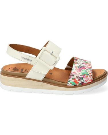 Sandálias de Mulher MEPHISTO MELYSA PIEL MULTICOL BLANCO