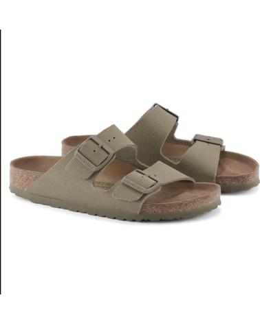 Chanclas de Hombre BIRKENSTOCK ARIZONA VEGANO KAKI KAKI