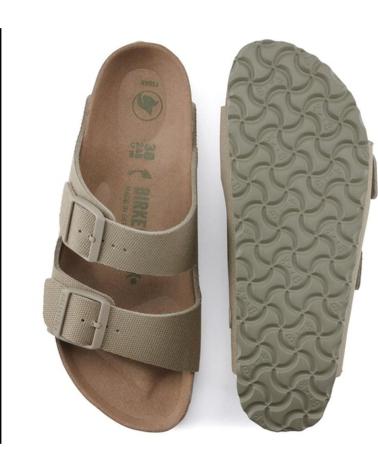 Chanclas de Hombre BIRKENSTOCK ARIZONA VEGANO KAKI KAKI