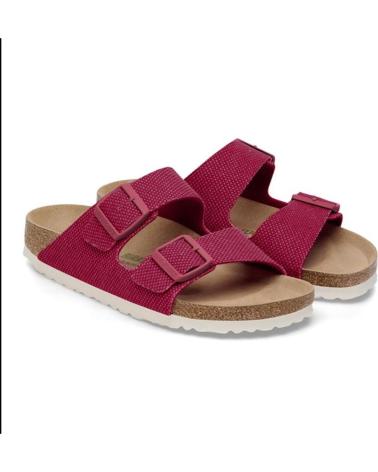 Infradito per Donna BIRKENSTOCK ARIZONA VEGAN CANVAS FUCSIA