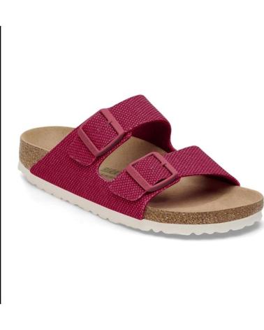 Infradito per Donna BIRKENSTOCK ARIZONA VEGAN CANVAS FUCSIA