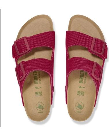 Infradito per Donna BIRKENSTOCK ARIZONA VEGAN CANVAS FUCSIA