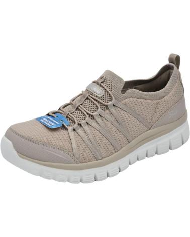 Sportif pour Femme SKECHERS - ZAPATILLAS DEPORTIVAS PARA MUJER CON CORDONES EL TPE