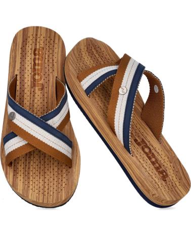 Woman and Man Flip flops JOMA CHANCLA GOMERA 2224 MARRON