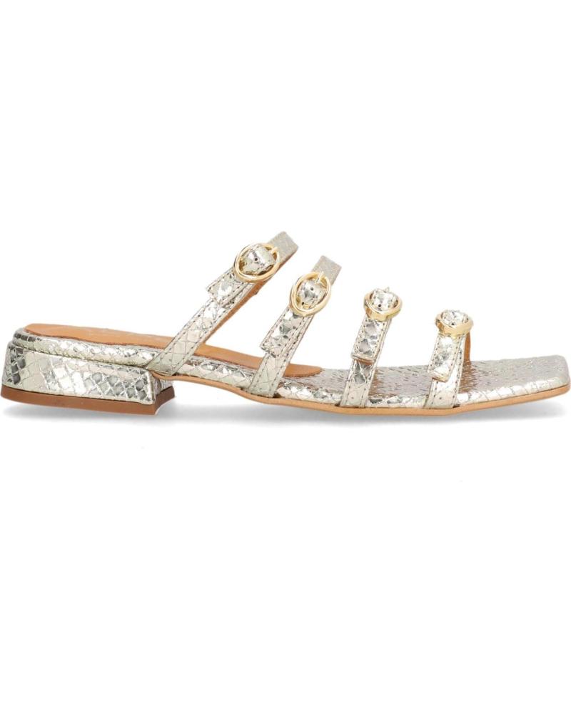 Infradito per Donna ALPE CHANCLAS MUJER 5144 PLATEADO