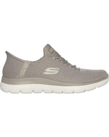 Woman Trainers SKECHERS 150128 ZAPATILLAS CASUAL DE MUJER SLIP INS TAUPE