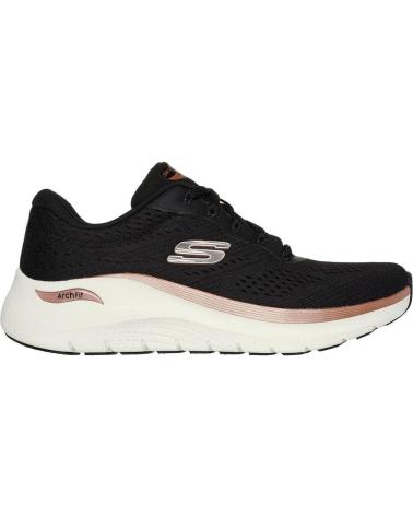 Woman Trainers SKECHERS 150067 ZAPATILLAS CASUAL DE MUJER AR NEGRO Y BLANCO