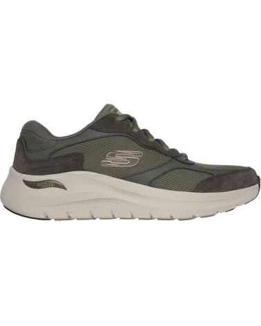 Esportes  de Homem SKECHERS 232702 ZAPATILLAS CASUAL DE HOMBRE ARCH FIT KAKI