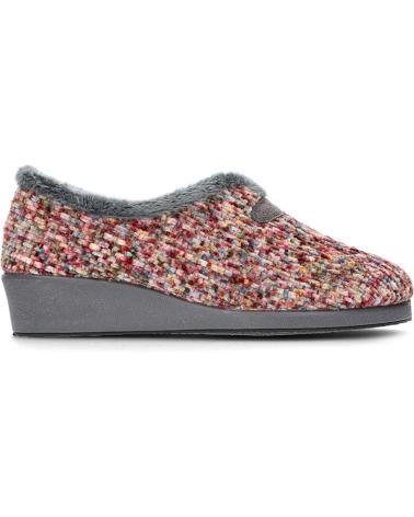 Woman House slipers GARZON PANTUFLAS GARZON 1325566 TOPPINGS GRISOSC