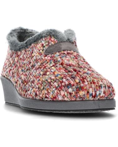 Woman House slipers GARZON PANTUFLAS GARZON 1325566 TOPPINGS GRISOSC