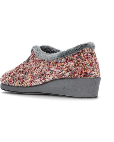 Woman House slipers GARZON PANTUFLAS GARZON 1325566 TOPPINGS GRISOSC