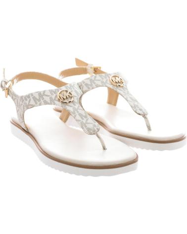 Sandalias de Mujer MICHAEL KORS SANDALIA JUDY THONG 49S0JUFA1B MUJER CREMA