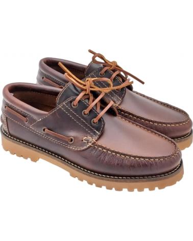 Nauticos per Uomo CAVILL ZAPATO DE VELA GLOBEK DA MARRON