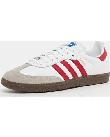 Esportes  de Homem ADIDAS SAMBA OG IG1025 - BETTER SCARLET - 41 1-3 WHITE
