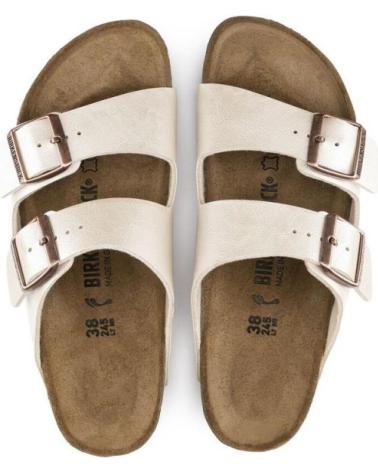 BIRKENSTOCK SANDALIAS BIO ARIZONA MUJER PERLA
