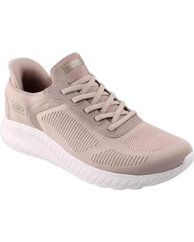 SKECHERS ZAPATILLAS MUJER MODELO BOBS SQUAD CHAOS - C COLOR BEIS TPE