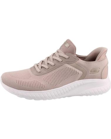 SKECHERS ZAPATILLAS MUJER MODELO BOBS SQUAD CHAOS - C COLOR BEIS TPE