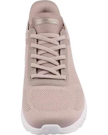 SKECHERS ZAPATILLAS MUJER MODELO BOBS SQUAD CHAOS - C COLOR BEIS TPE