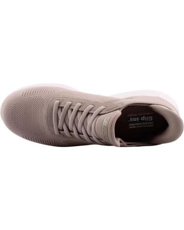 SKECHERS ZAPATILLAS MUJER MODELO BOBS SQUAD CHAOS - C COLOR BEIS TPE