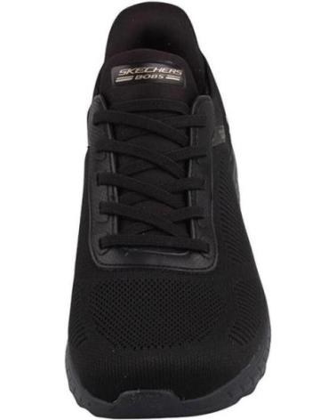 SKECHERS BOBS SQUAD CHAOS 117497-BBK SCHWARZ NEGRO