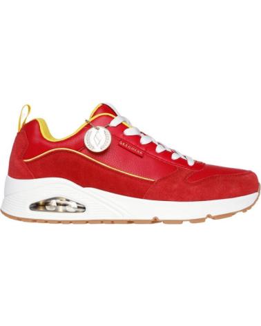 Deportivas de Hombre SKECHERS SNEAKERS UNO-VICTORY PACK HOMBRE ROJO