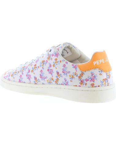 Sapatilhas de Mulher PEPE JEANS PLS30271 CLUB 800 WHITE