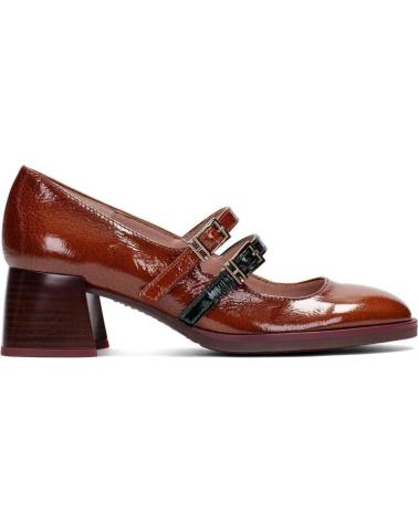 Chaussures pour Femme HISPANITAS ZAPATOS DE TACON BHI 243717 MUJER CUERO MARRóN