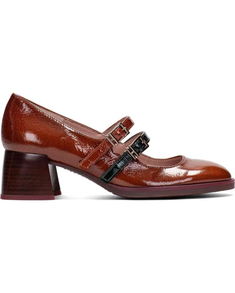 Schuhe für Damen HISPANITAS ZAPATOS DE TACON BHI 243717 MUJER CUERO MARRóN