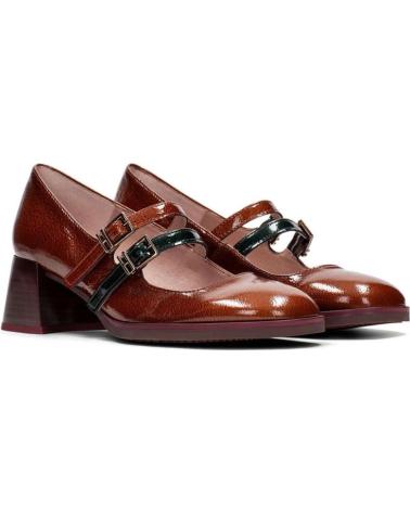Schuhe für Damen HISPANITAS ZAPATOS DE TACON BHI 243717 MUJER CUERO MARRóN