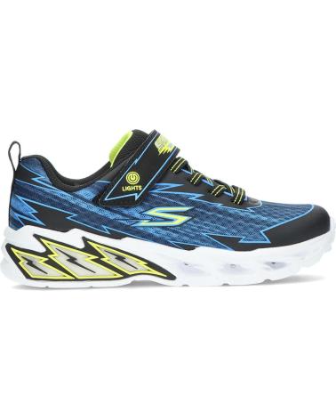 Sportif-De-Niño-SKECHERS-ZAPATILLA-400149-LIGHTS-STROM-NEGRO