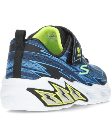 Sportif-De-Niño-SKECHERS-ZAPATILLA-400149-LIGHTS-STROM-NEGRO