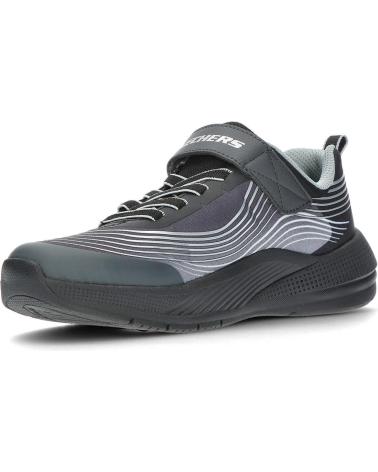 Sportivo per Bambino SKECHERS DEPORTIVAS 403926 MICROSPEC ADVANCE NEGRO