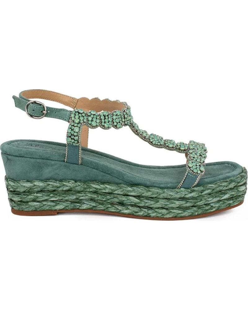 Sandales pour Femme ALMA EN PENA V23573 SUEDE VERDE