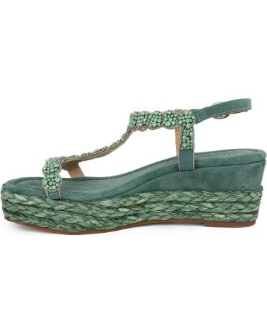 Sandales pour Femme ALMA EN PENA V23573 SUEDE VERDE