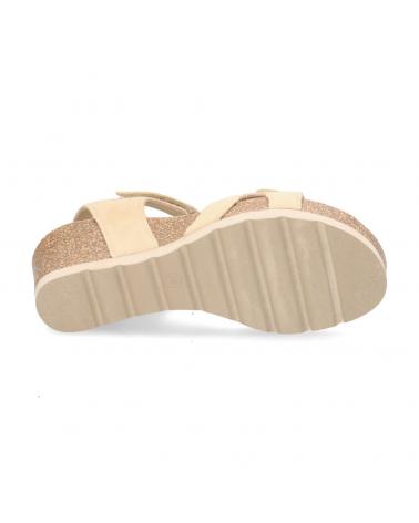 Sandalias de Mujer PANAMA JACK VILA B2 VELOUR BEIG- BEIGE
