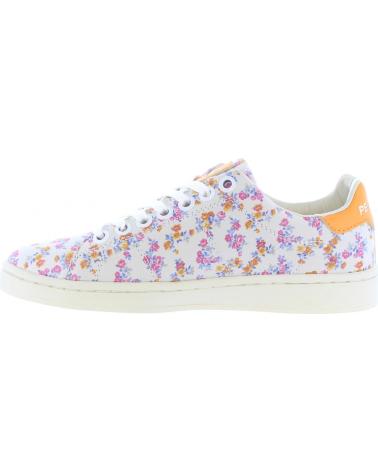 Sapatilhas de Mulher PEPE JEANS PLS30271 CLUB 800 WHITE