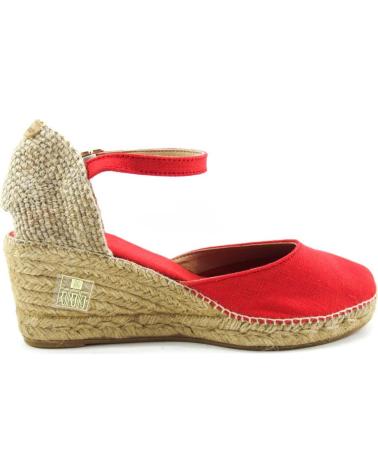 Sandali per Donna TONI PONS ALPARGATAS ESPARTO MUJER CALDES ROJO VARIOS COLORES