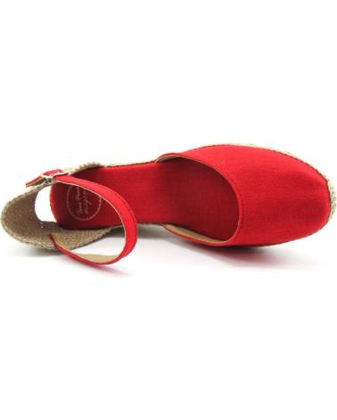 Sandali per Donna TONI PONS ALPARGATAS ESPARTO MUJER CALDES ROJO VARIOS COLORES