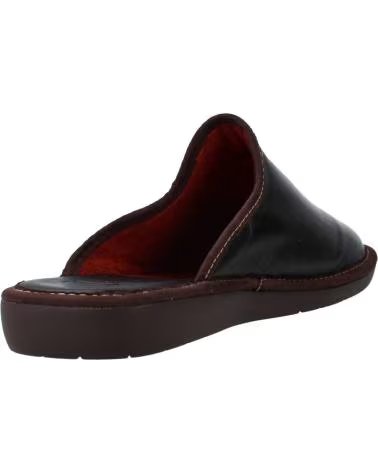 Pantoufles pour Homme NORDIKAS ZAPATILLAS HOGAR HOMBRE MODELO 188 DUBLIN COLOR NEGRO