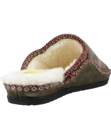 Pantufas de Homem NORDIKAS ZAPATILLAS HOGAR HOMBRE MODELO 2502 COLOR MARRON MUSGO