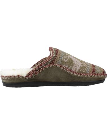 Pantufas de Homem NORDIKAS ZAPATILLAS HOGAR HOMBRE MODELO 2502 COLOR MARRON MUSGO