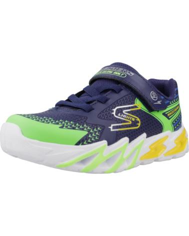 Sneaker für Junge SKECHERS ZAPATILLAS NINO MODELO 400138L COLOR AZUL NVMT