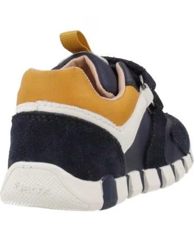 SAPATILHAS MENINO GEOX B IUPIDOO BOY B3555D 022BC C4449 NAVY-CURRY