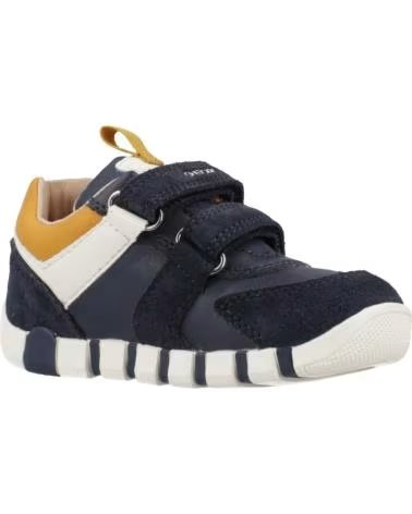 SAPATILHAS MENINO GEOX B IUPIDOO BOY B3555D 022BC C4449 NAVY-CURRY