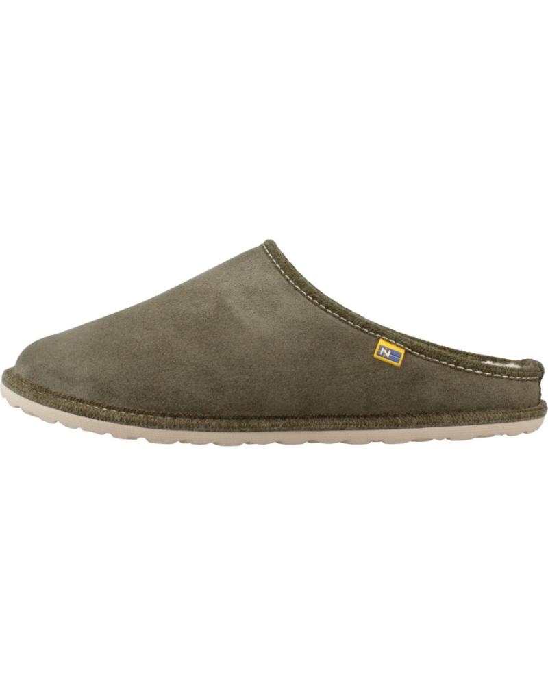 Pantofole per Uomo NORDIKAS ZAPATILLAS HOGAR HOMBRE MODELO DUX COLOR VERDE MUSGO