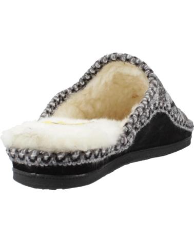Woman House slipers NORDIKAS ZAPATILLAS HOGAR MUJER MODELO TEIDE COLOR GRIS GRAFTO