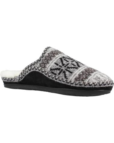 Woman House slipers NORDIKAS ZAPATILLAS HOGAR MUJER MODELO TEIDE COLOR GRIS GRAFTO
