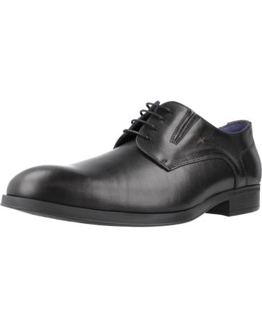 FLUCHOS ZAPATOS DE VESTIR HOMBRE MODELO F1887 COLOR  NEGRO