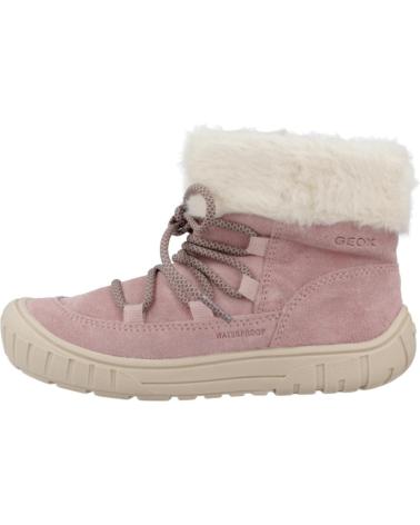 Botas de Niña GEOX BOTAS NINA MODELO B OMAR COLOR ROSA C8014